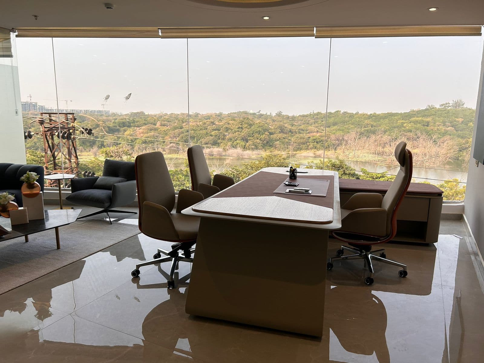 Jubilee Hills King’s Office interior