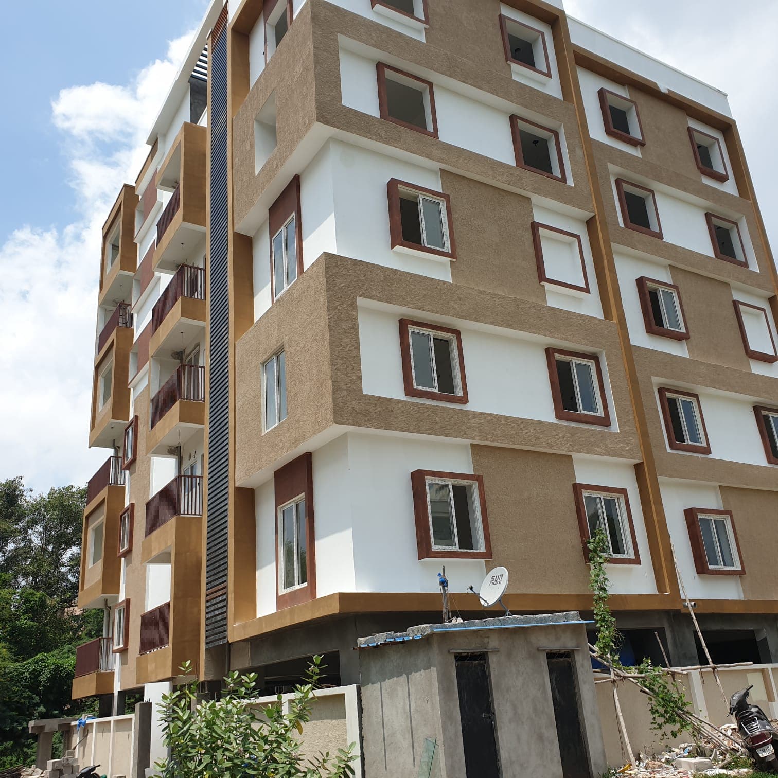 Residential building development in Mehdipatnam